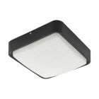 Candeeiro para exterior preto de alumínio, Mace, IP44
