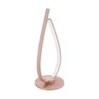 Candeeiro de mesa dourado de alumínio, Josef, 14W, LED 3000K, com interruptor