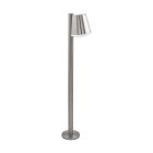 Candeeiro para exterior prateado de aço inoxidável, Aiden, IP44