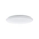 Plafon branco de aço, Patryk, 40W, LED ajustável de branco quente a branco frio
