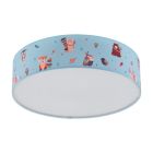 Plafon quarto infantil branco de aço, Mei