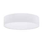 Candeeiro de teto branco de metal, Abano