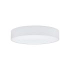 Candeeiro de teto branco de metal, Abano