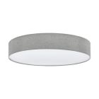 Candeeiro de teto cinzento de metal, Abano