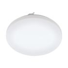 Candeeiro de teto branco de plástico, Eloise, 14,6W, LED 3000K, IP44