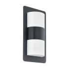Candeeiro para exterior antracite de aço, Maika, IP44