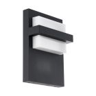 Candeeiro para exterior antracite de alumínio, Nicol, 10W, LED 3000K, IP44