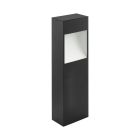 Candeeiro para exterior antracite de alumínio, Elvi, 10W, LED 3000K, IP44