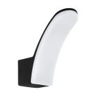 Candeeiro para exterior preto de alumínio, Oskar, 11W, LED 3000K, IP44