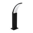 Candeeiro para exterior preto de alumínio, Oskar, 11W, LED 3000K, IP44
