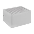 Candeeiro para exterior branco de alumínio, Nicoliene, 6W, LED 3000K, IP65