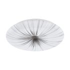 Plafon branco de aço, Josta, 24W, LED 3000K
