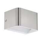 Aplique de parede níquel de alumínio, Tjalle, 6W, LED 3000K