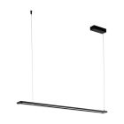 Candeeiro suspenso preto de alumínio, Guilliano, 27W, LED 3000K