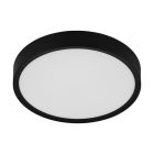 Plafon preto de plástico, Jouk, 16W, LED 3000K