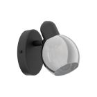 Foco de teto preto de aço, Ritchy