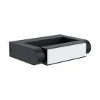 Candeeiro para exterior preto de alumínio, Kawa, IP44