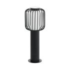 Candeeiro para exterior preto de aço, Latife, IP44