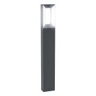 Candeeiro para exterior preto de alumínio, Larisa, 5W, LED 3000K, IP44