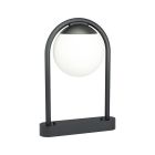 Candeeiro para exterior preto de aço, Lynne, IP44