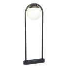 Candeeiro para exterior preto de aço, Lynne, IP44
