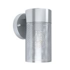 Candeeiro para exterior prateado de aço inoxidável, Liliane, IP44