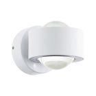 Candeeiro para exterior branco de alumínio, Lyn, 2W, LED 3000K, IP44