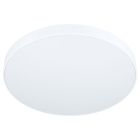 Aplique de teto branco de aço, Zippora, 24W, LED ajustável de branco quente a branco frio