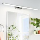 Iluminação para espelho cromo de plástico, Nancy, 13,5W, LED 4000K, IP44