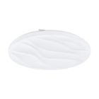 Plafon branco de aço, Aniel, 22W, LED 3000K