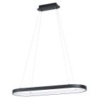 Candeeiro suspenso preto de aço, Maira, 30W, LED 3000K