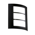 Candeeiro para exterior preto de aço, Aartje, IP44