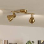 Foco de teto dourado de alumínio, Tinke