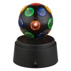 Luminária de discoteca multicolorida de plástico, Laurin, 0,6W, LED RGB, com interruptor.