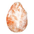 Candeeiro de sal laranja de pedra, Mersa, com interruptor