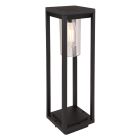 Candeeiro para exterior preto de plástico, Vildan, IP44