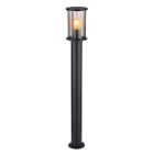 Candeeiro para exterior preto de aço inoxidável, Kors, IP54