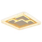Plafon dourado de acrílico, Lynsey, 40W, LED 3000K