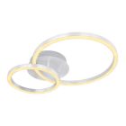 Plafon branco de metal, Palica, 18W, LED 3000K
