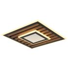 Candeeiro de teto preto de metal, Wietze, 24W, LED 3000K