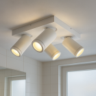 Foco de teto branco moderno, Kenan, IP44
