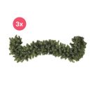 Guirlanda tripla de 540 cm, 40 cm de espessura, 200 LEDs, conectável