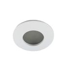 Foco de encastrar casa de banho de alumínio branco, Pierre, IP44