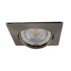 Foco de encastrar de metal cromo, Filo