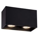 Aplique de teto moderno preto, Raina