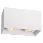 Aplique de teto moderno branco, Raina