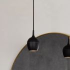 Candeeiro suspenso para casa de banho moderno preto, Preston, IP44