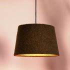Candeeiro suspenso vintage verde, Woolly