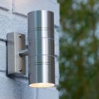 Candeeiro up down moderno cromo, Arne, IP44