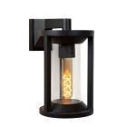 Aplique de parede moderno preto, Cadix, IP65